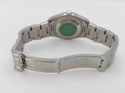 ROLEX 14270 P342449 Black Dial Oyster Bracelet Boys' Watch