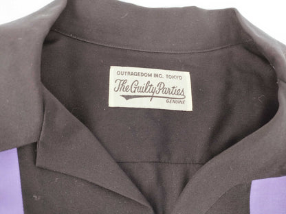 WACKO MARIA Two-Tone 50s Shirt, Size M, Long Sleeve Top