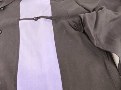 WACKO MARIA Two-Tone 50s Shirt, Size M, Long Sleeve Top