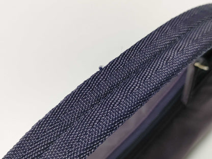 PRADA Nylon PRADA Purple Accessory Pouch One-Shoulder Bag with Triangle Logo PRADA Shoulder Bag