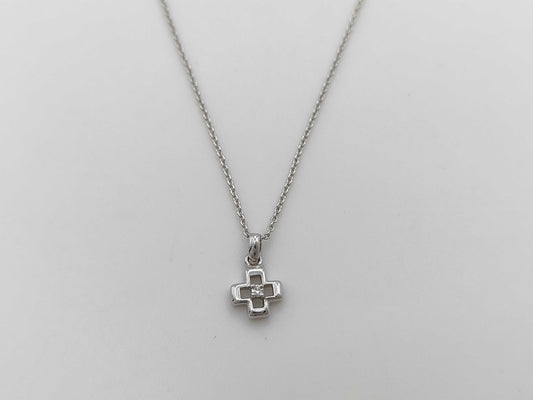 TASAKI D0.01ct SV 2.2g Necklace 