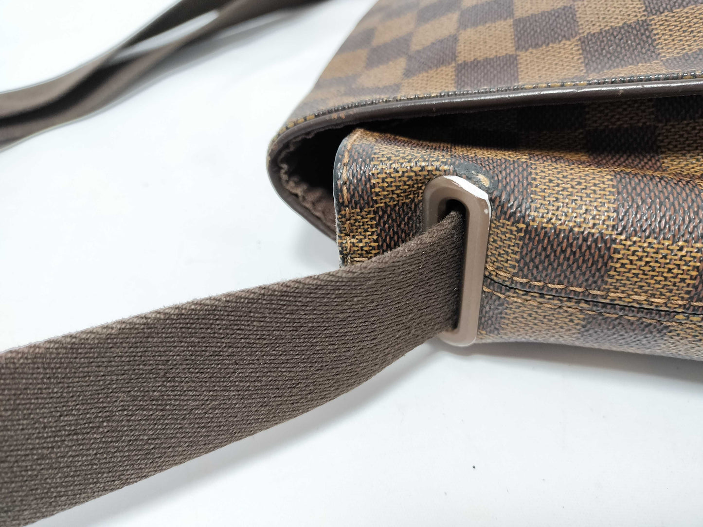 LOUIS VUITTON Damier Brooklyn MM Ebene CA1191 Shoulder Bag