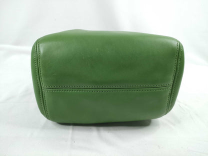 COACH green shoulder bag