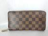 LOUIS VUITTON Damier Zippy Wallet N41661 MI1113 Wallet
