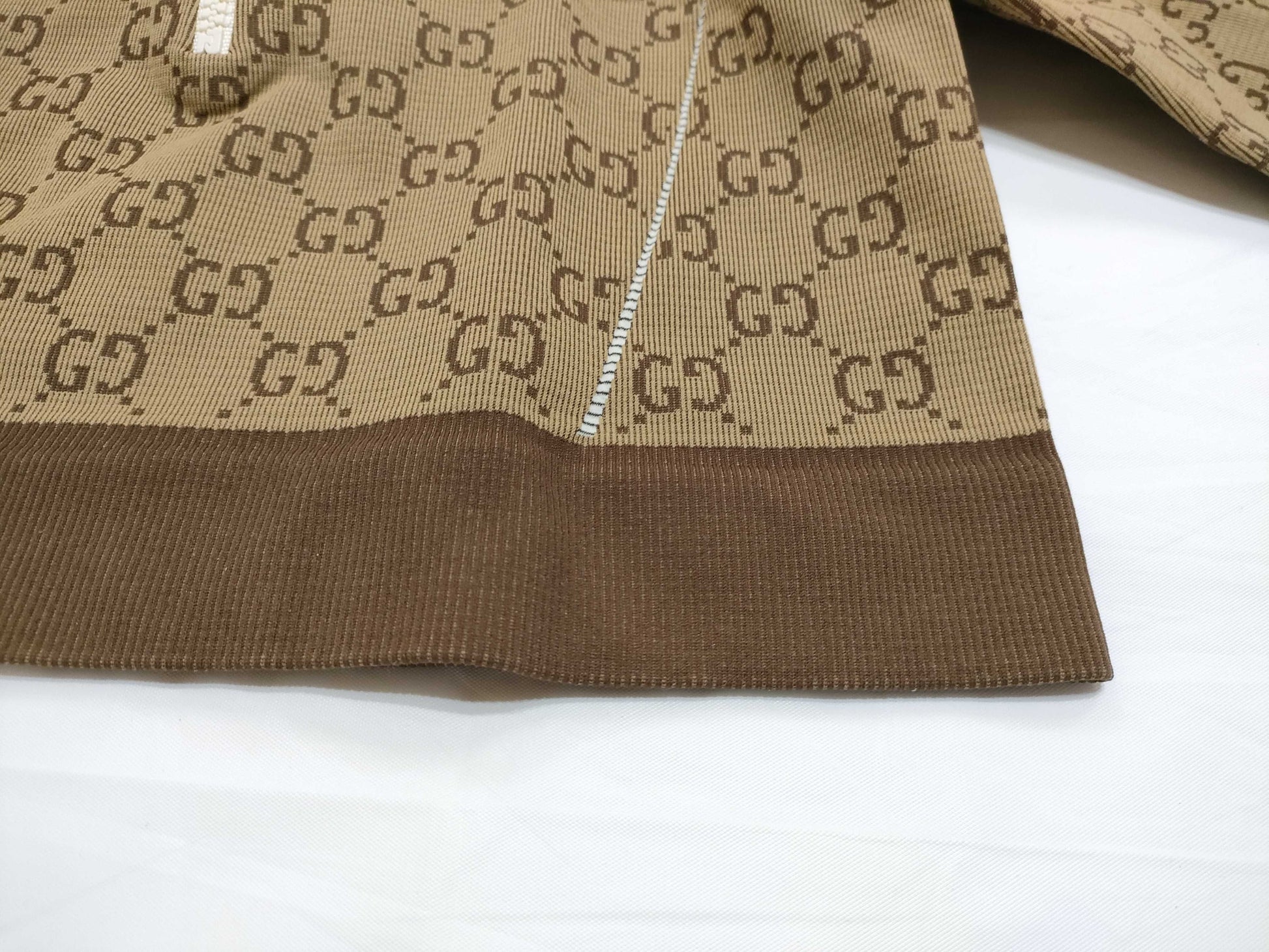 GUCCI GG GUCCI Unused ★23SS 715524 GG Pattern Half-Zip Crop Top