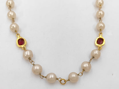 CHANEL CHANEL Pearl Necklace Necklace