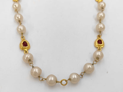 CHANEL CHANEL Pearl Necklace Necklace