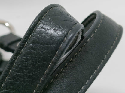 COACH 15273 Black Leather Shoulder Bag