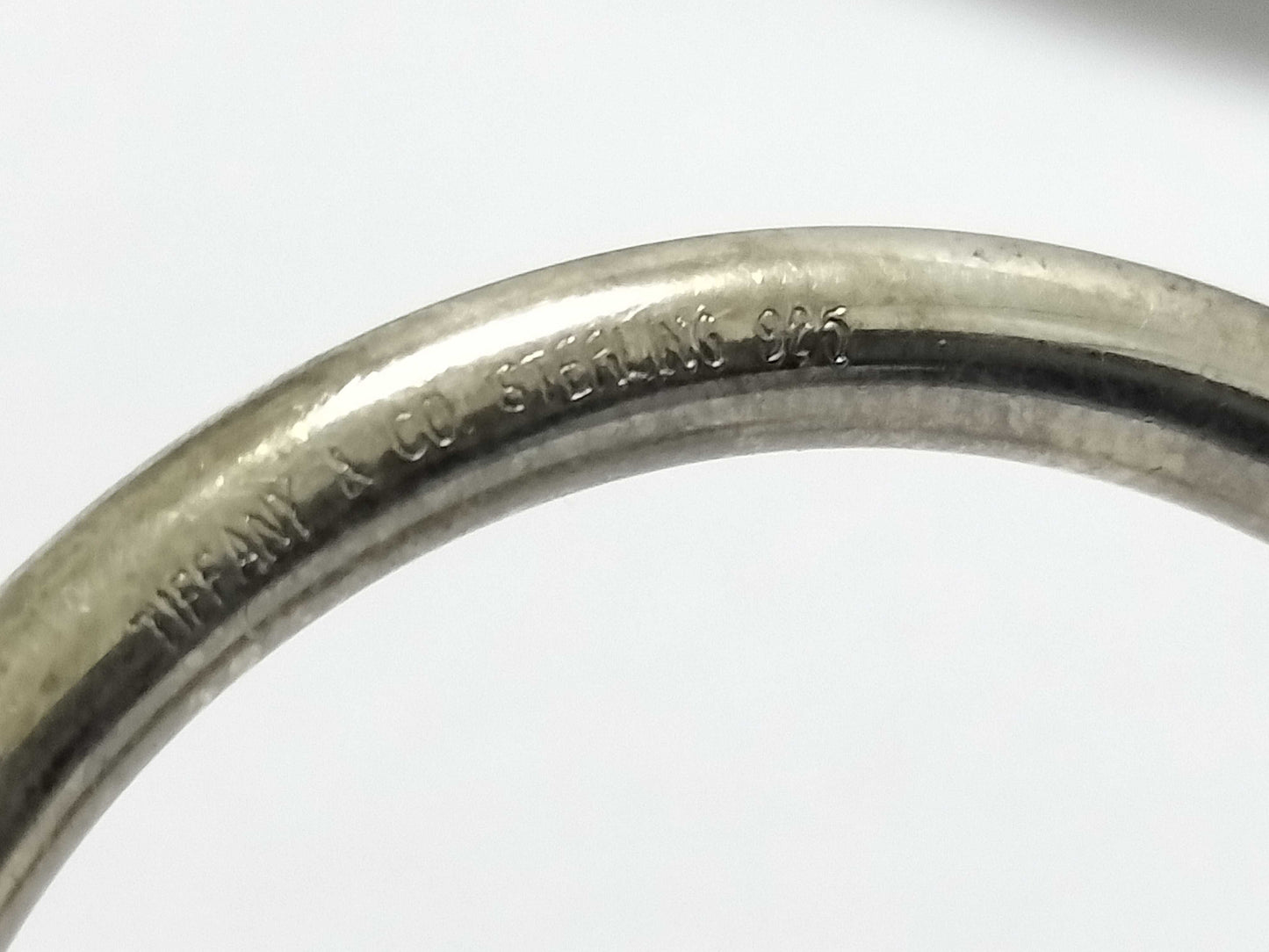 Tiffany & Co. Tiffany Baseball Key Ring 925 Key Case/Key Holder