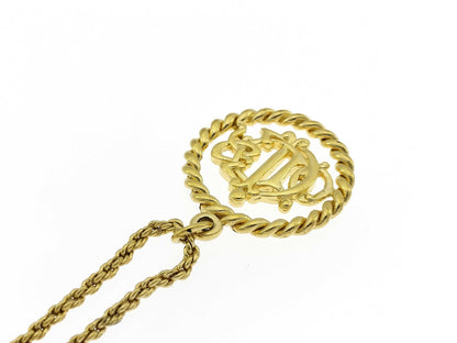 Dior Circle Emblem Necklace