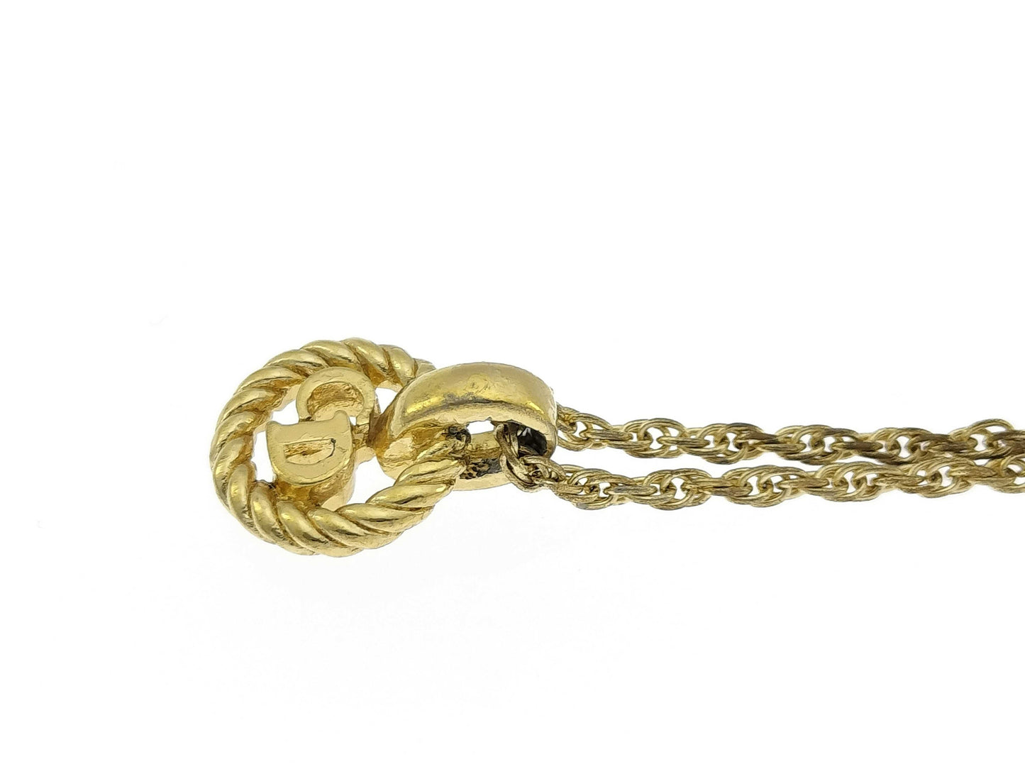 Dior Circle Logo Necklace