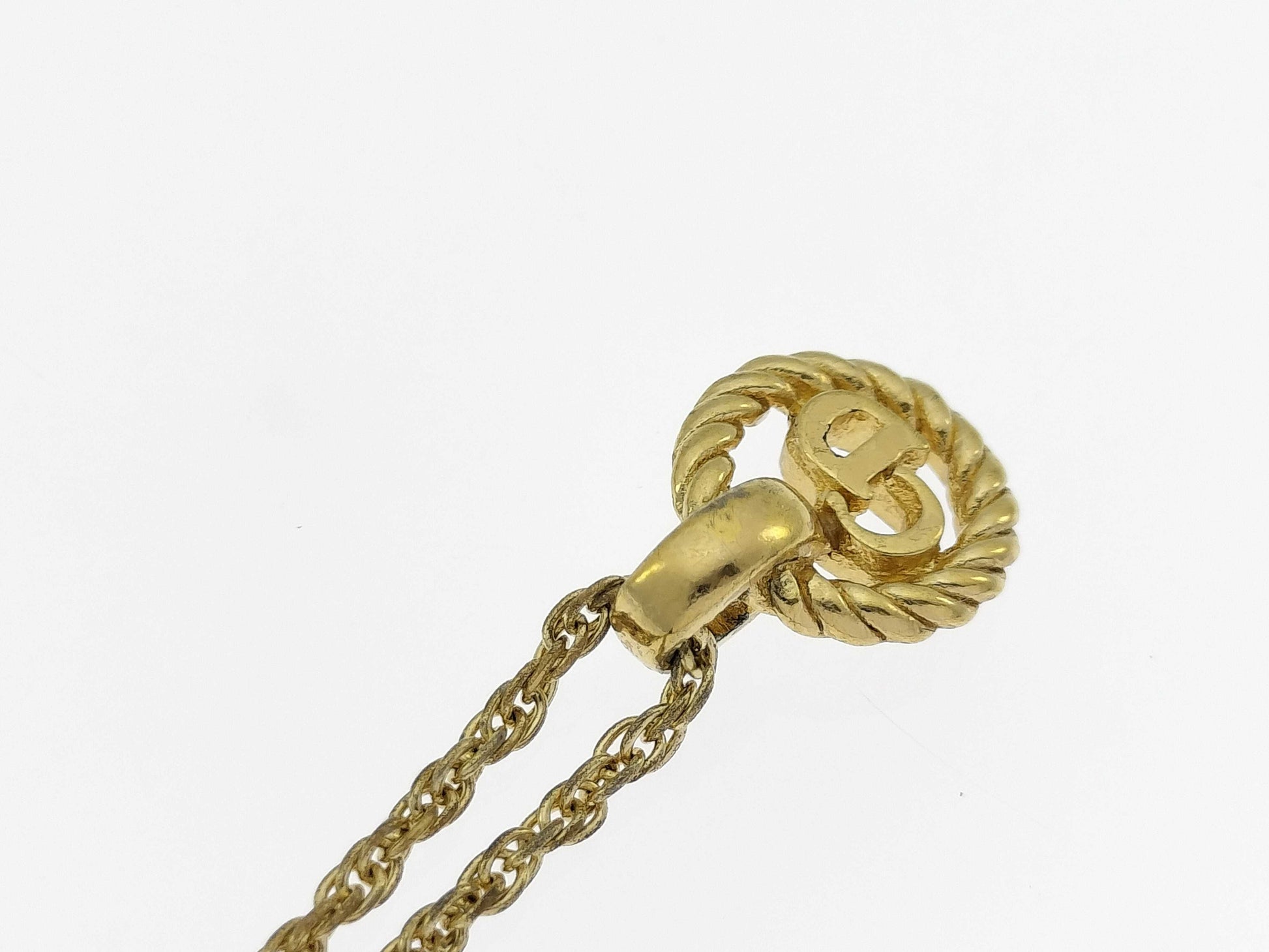 Dior Circle Logo Necklace