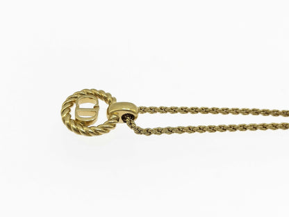 Dior Circle Logo Necklace