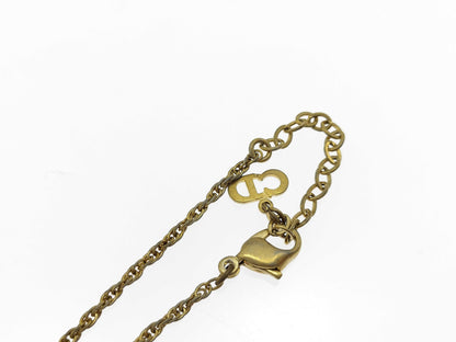 Dior CD logo necklace
