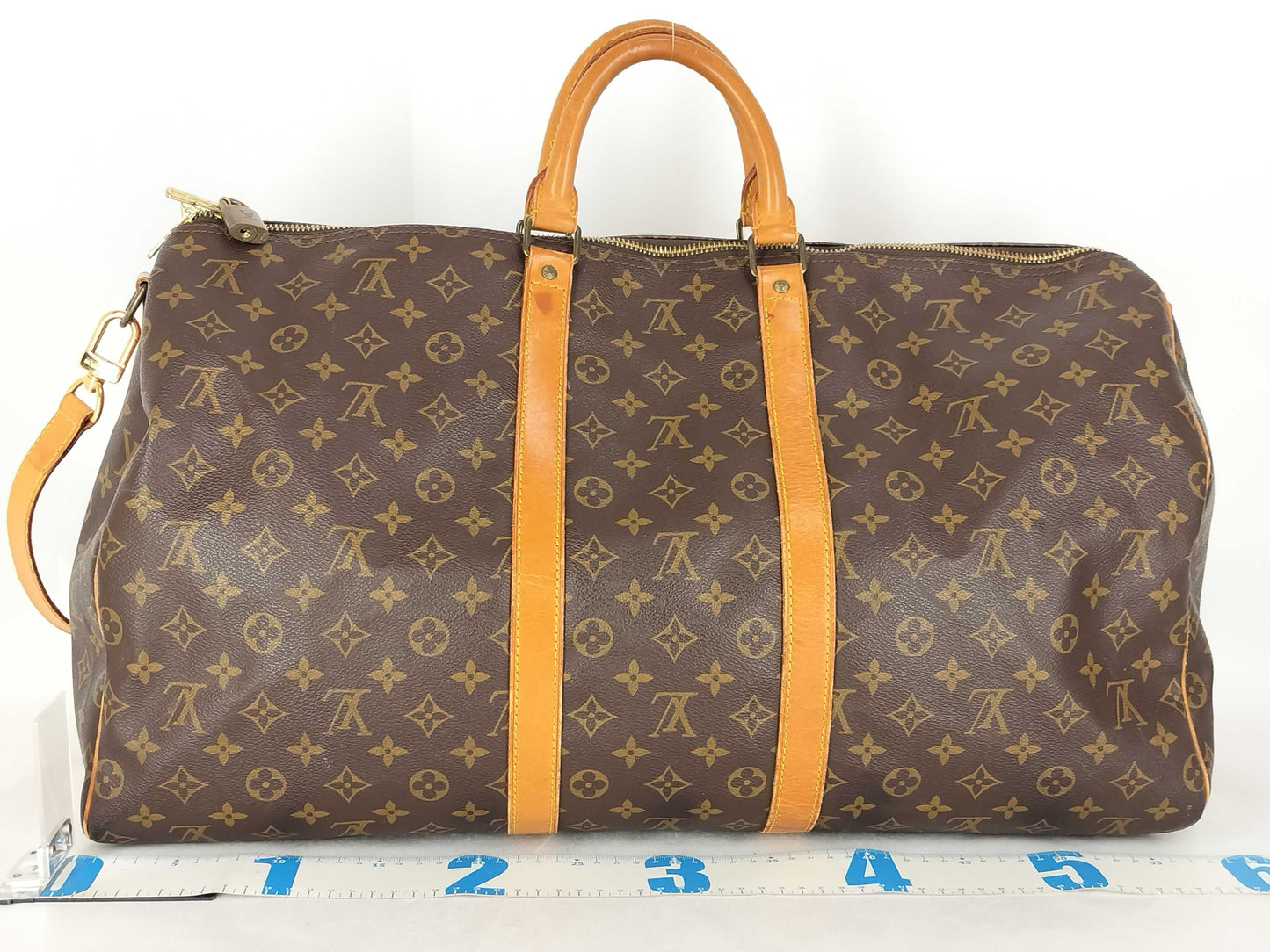LOUIS VUITTON Monogram LV Monogram Keepall Bandouliere 55 Boston Bag M41414 TH0982 Boston Bag