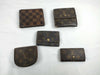 LOUIS VUITTON Monogram Louis Vuitton Wallet Set of 5 Louis Vuitton Wallets
