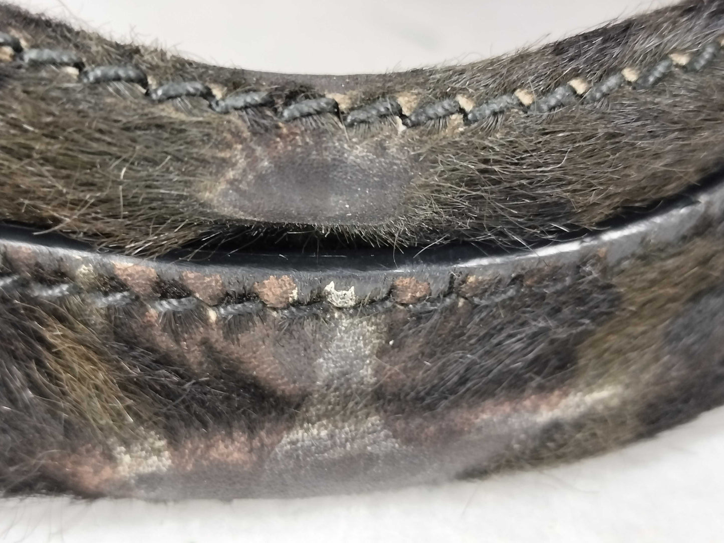 PRADA Prada Harako Leopard Print Canapa Handbag