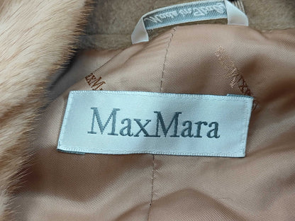 MaxMara MaxMara Fur Wool Coat Coat