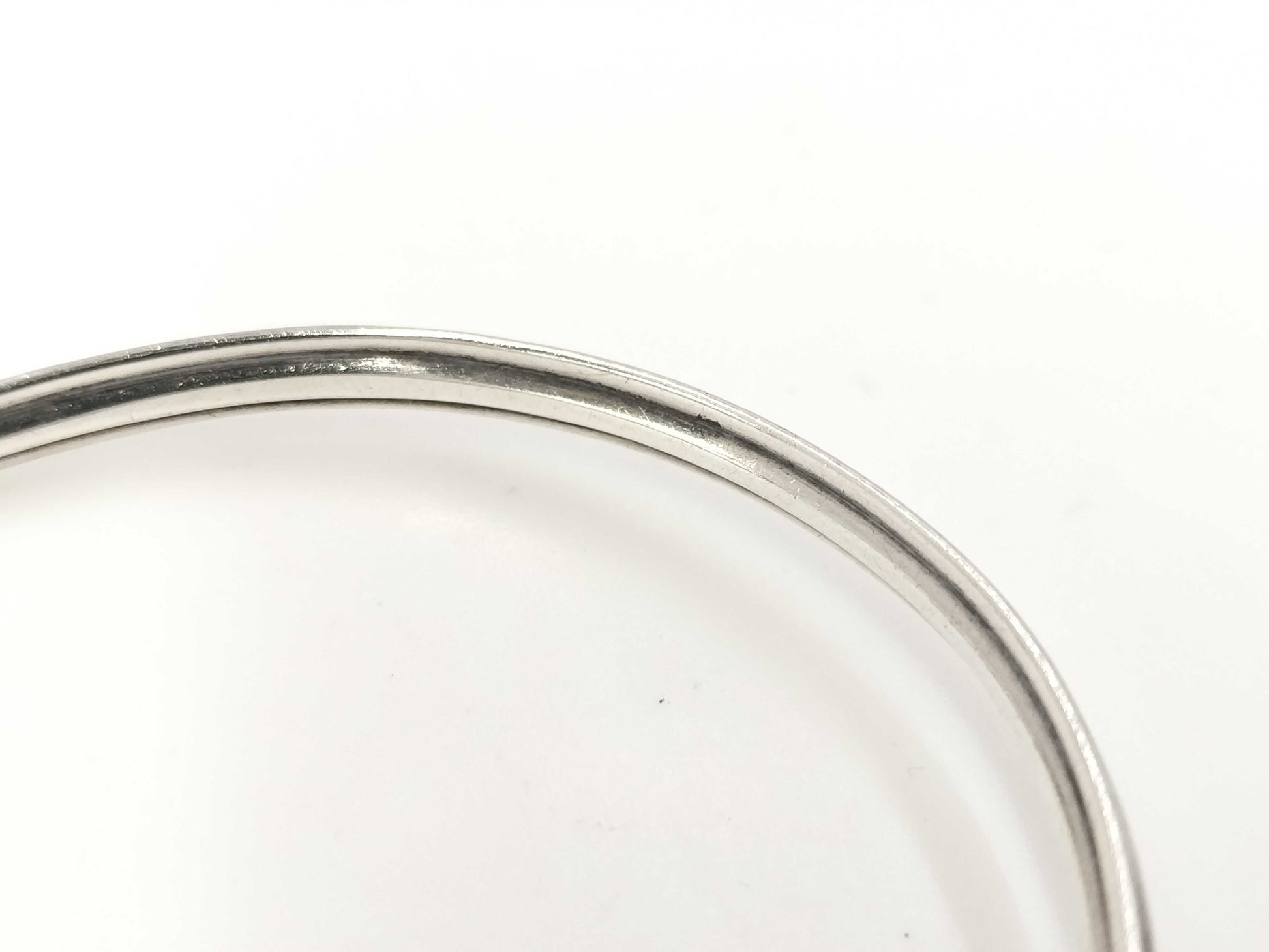 Tiffany & Co. Tiffany Hook & Eye Twist Bracelet Bangle 750 YG 925 11.6g Bracelet Bangle