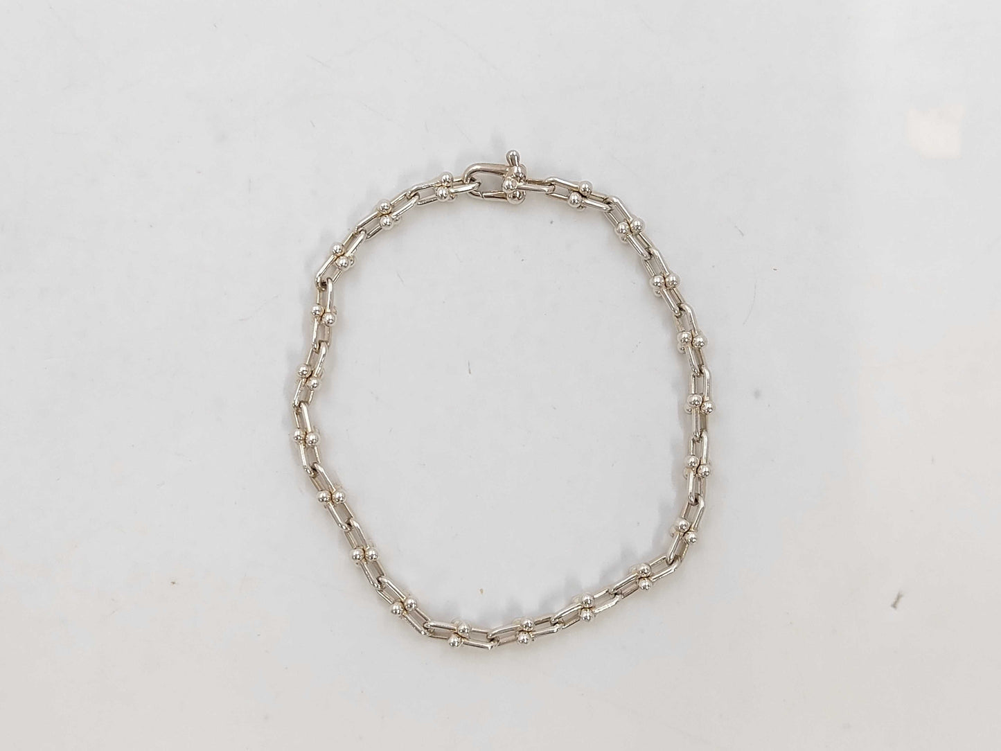 Tiffany & Co. Tiffany HardWear Microlink Bracelet, 925, 6.3g