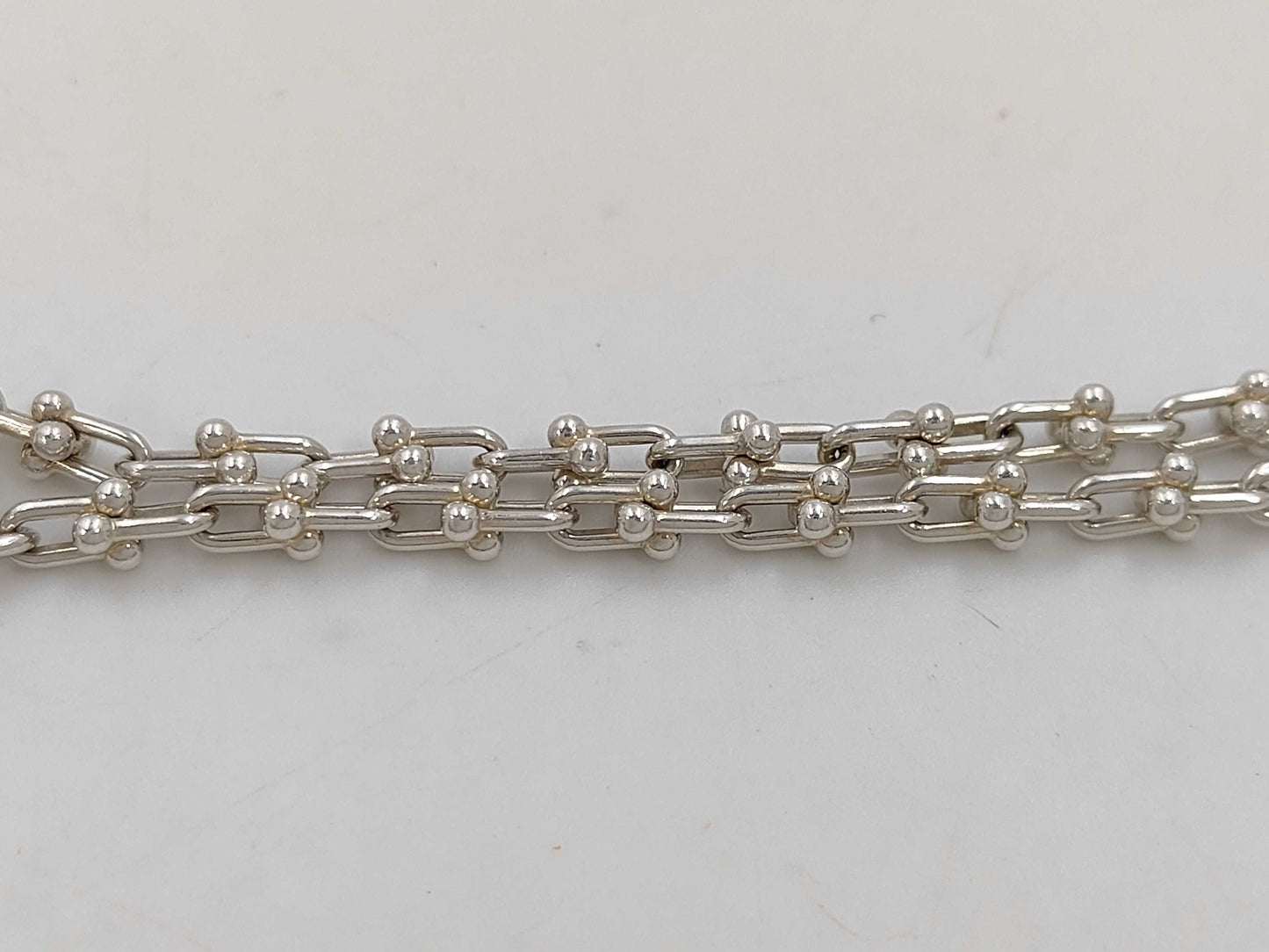 Tiffany & Co. Tiffany HardWear Microlink Bracelet, 925, 6.3g