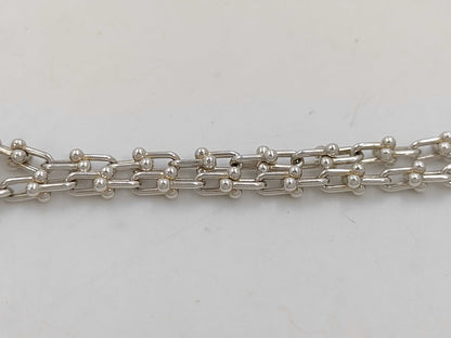Tiffany & Co. Tiffany HardWear Microlink Bracelet, 925, 6.3g