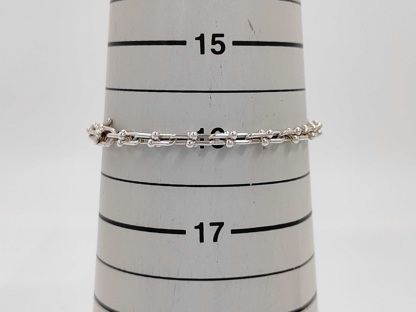 Tiffany & Co. Tiffany HardWear Microlink Bracelet, 925, 6.3g