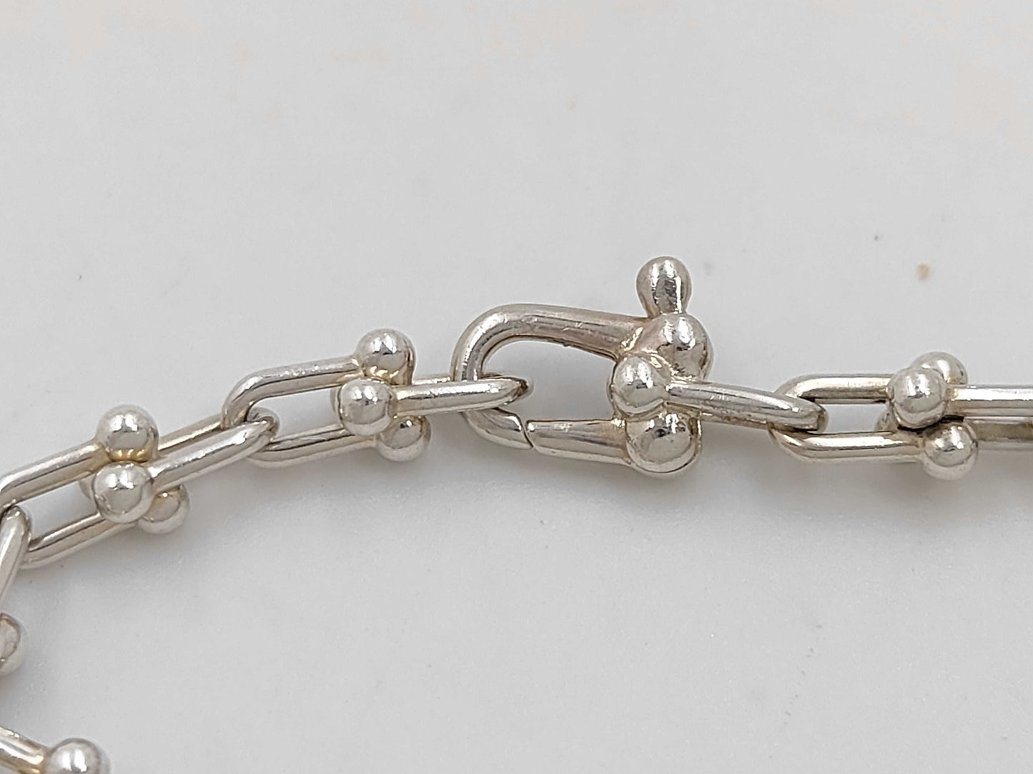 Tiffany & Co. Tiffany HardWear Microlink Bracelet, 925, 6.3g