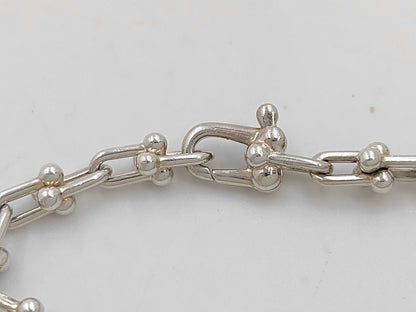 Tiffany & Co. Tiffany HardWear Microlink Bracelet, 925, 6.3g