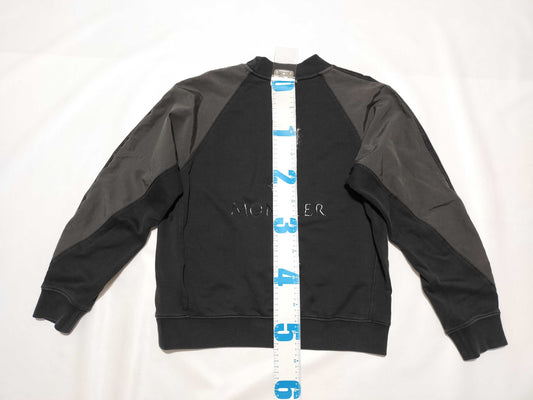 MONCLER 2021 MAGLIA GIROCOLLO Logo Cotton Sweatshirt Jacket