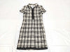 CHANEL 07P Tweed Dress P30487 Black White Size 38 Dress