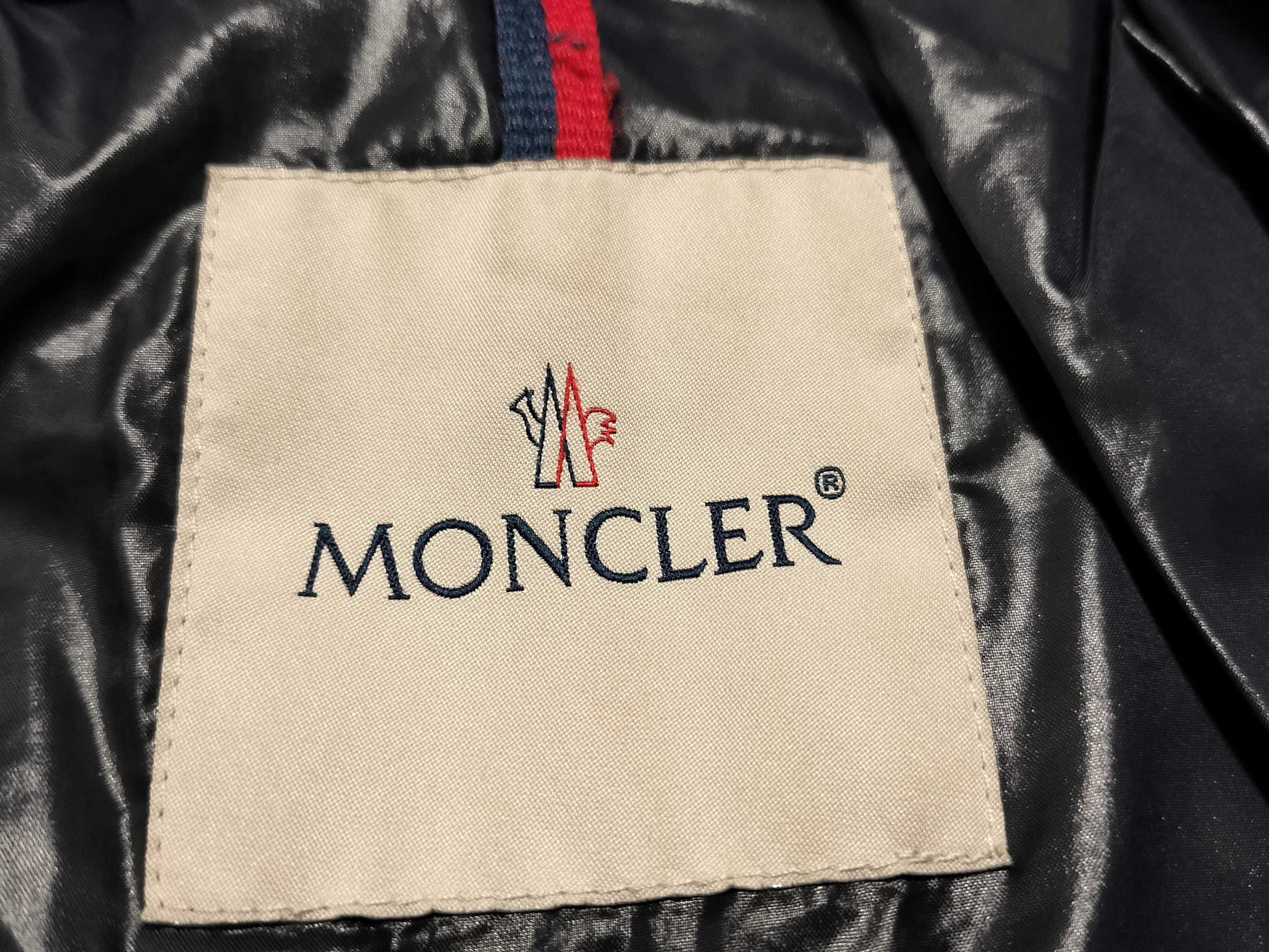 MONCLER BADY Nylon Down Jacket, Size 6A, Black