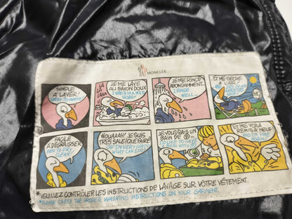 MONCLER BADY Nylon Down Jacket, Size 6A, Black