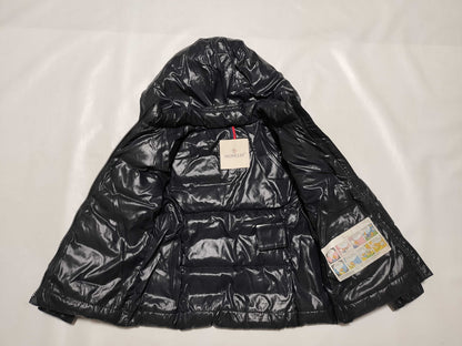 MONCLER BADY Nylon Down Jacket, Size 6A, Black