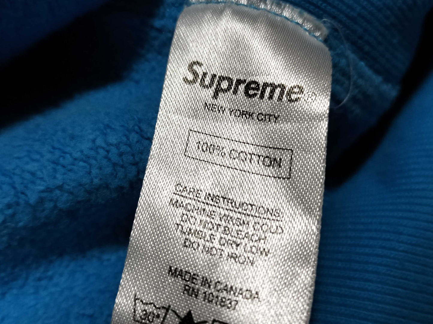 Supreme Cotton Box Logo Sweatshirt