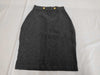 CHANEL Cashmere Matelasse Button Skirt, Gray