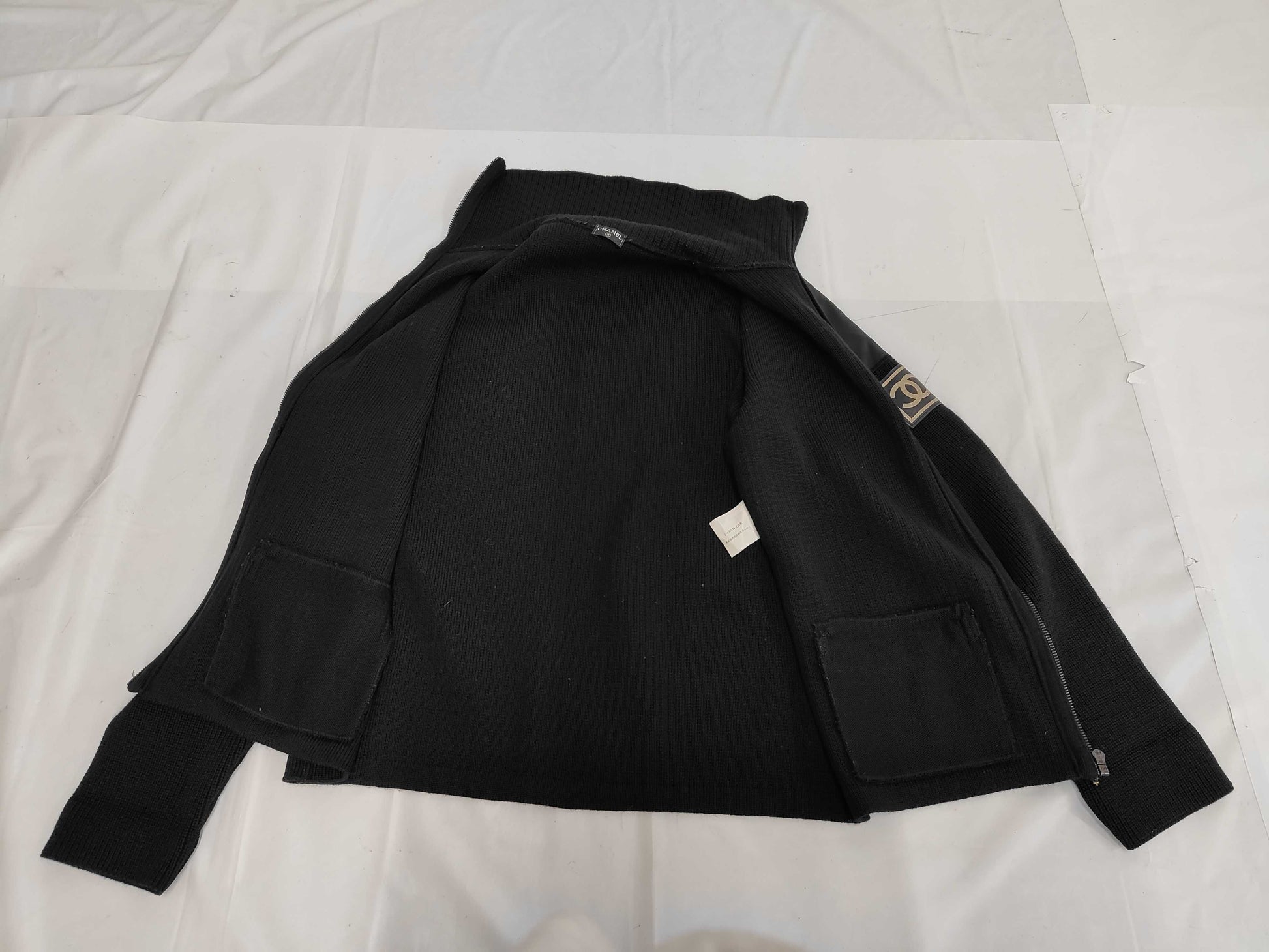 CHANEL Chanel Sport High Neck Knit Jacket