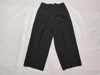 COMME des GARÇONS AD2006 06AW Wool Tapered Wide Slacks GR-P032 Black Pants
