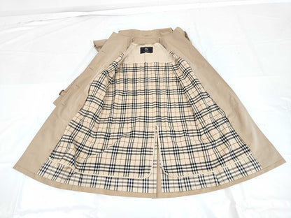 BURBERRY London Sanyo Shokai 100% Cotton Balcony Coat FD236-533-42 Beige Coat
