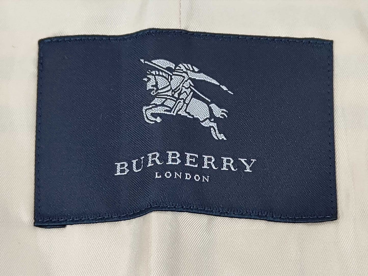 BURBERRY London Sanyo Shokai 100% Cotton Balcony Coat FD236-533-42 Beige Coat