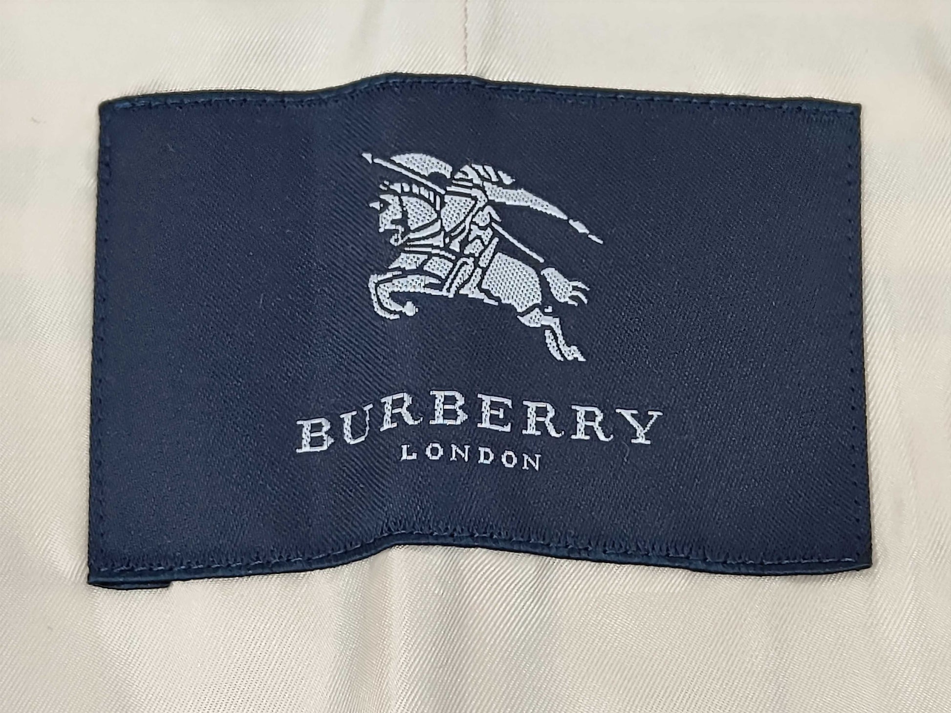 BURBERRY London Sanyo Shokai 100% Cotton Balcony Coat FD236-533-42 Beige Coat