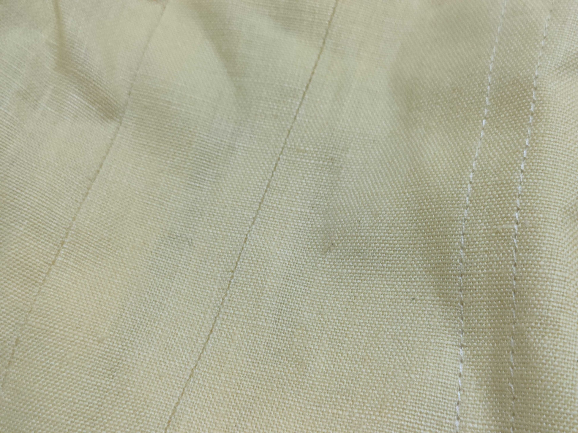 HERMES Linen Suit Yellow 40 38 Other Apparel
