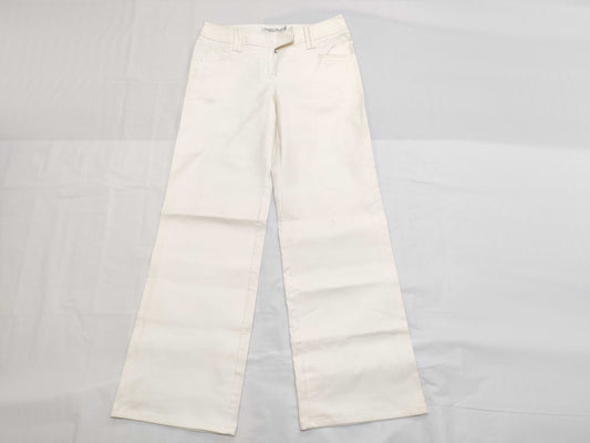 Dior Christian Dior Galliano period 2007 white denim pants