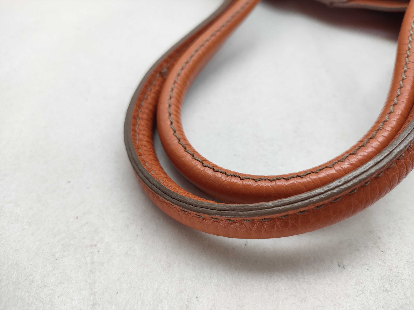 TODS Leather Handbag Orange Handbag