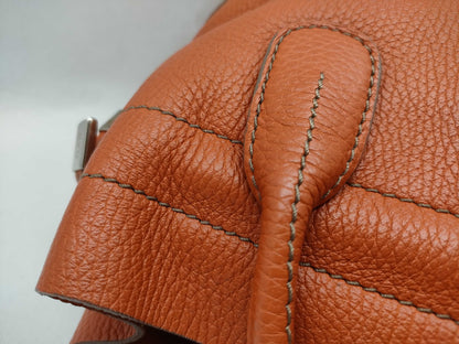 TODS Leather Handbag Orange Handbag