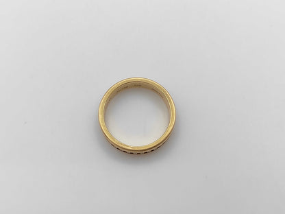 BOUCHERON Quatre T50 YG Au750/METAL 3.9g Ring 