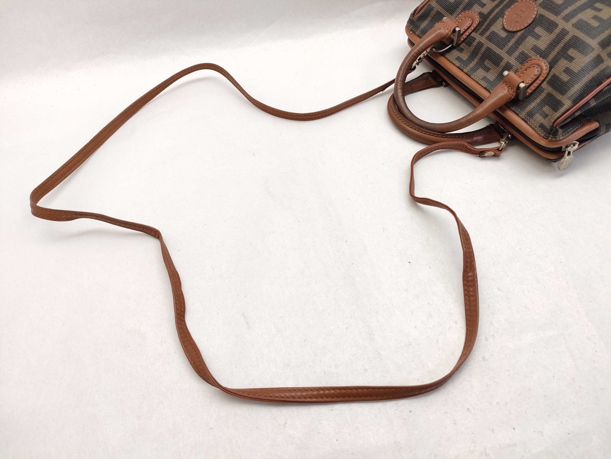 FENDI Zucca Mini 2-way Shoulder Bag/Handbag