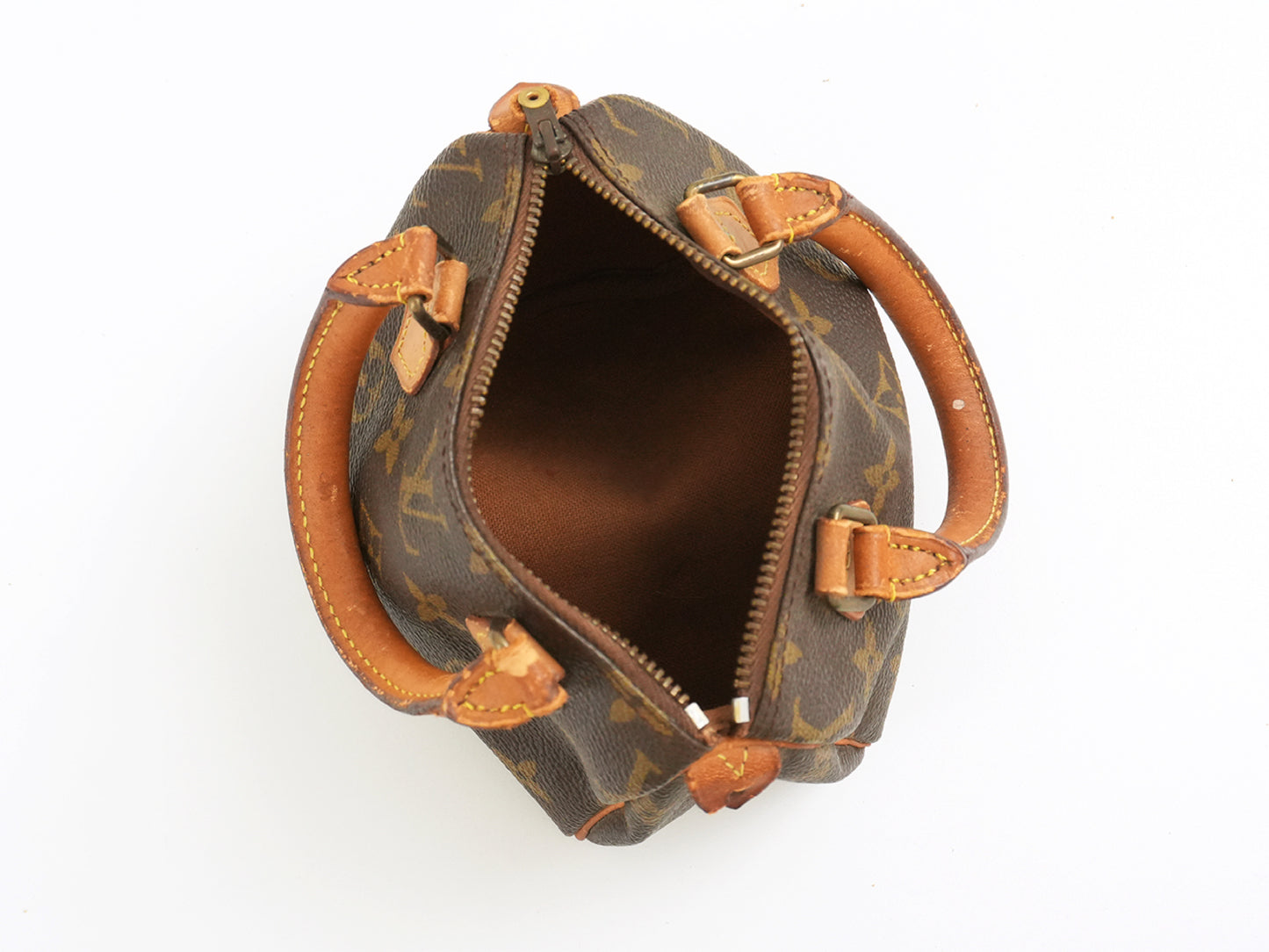 LOUIS VUITTON Monogram LOUIS VUITTON Louis Vuitton Monogram M41534 Mini Speedy Handbag Shoulder Bag Handbag