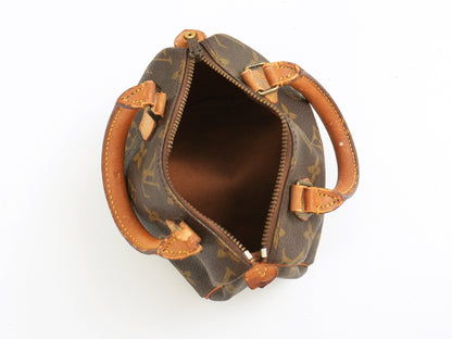 LOUIS VUITTON Monogram LOUIS VUITTON Louis Vuitton Monogram M41534 Mini Speedy Handbag Shoulder Bag Handbag