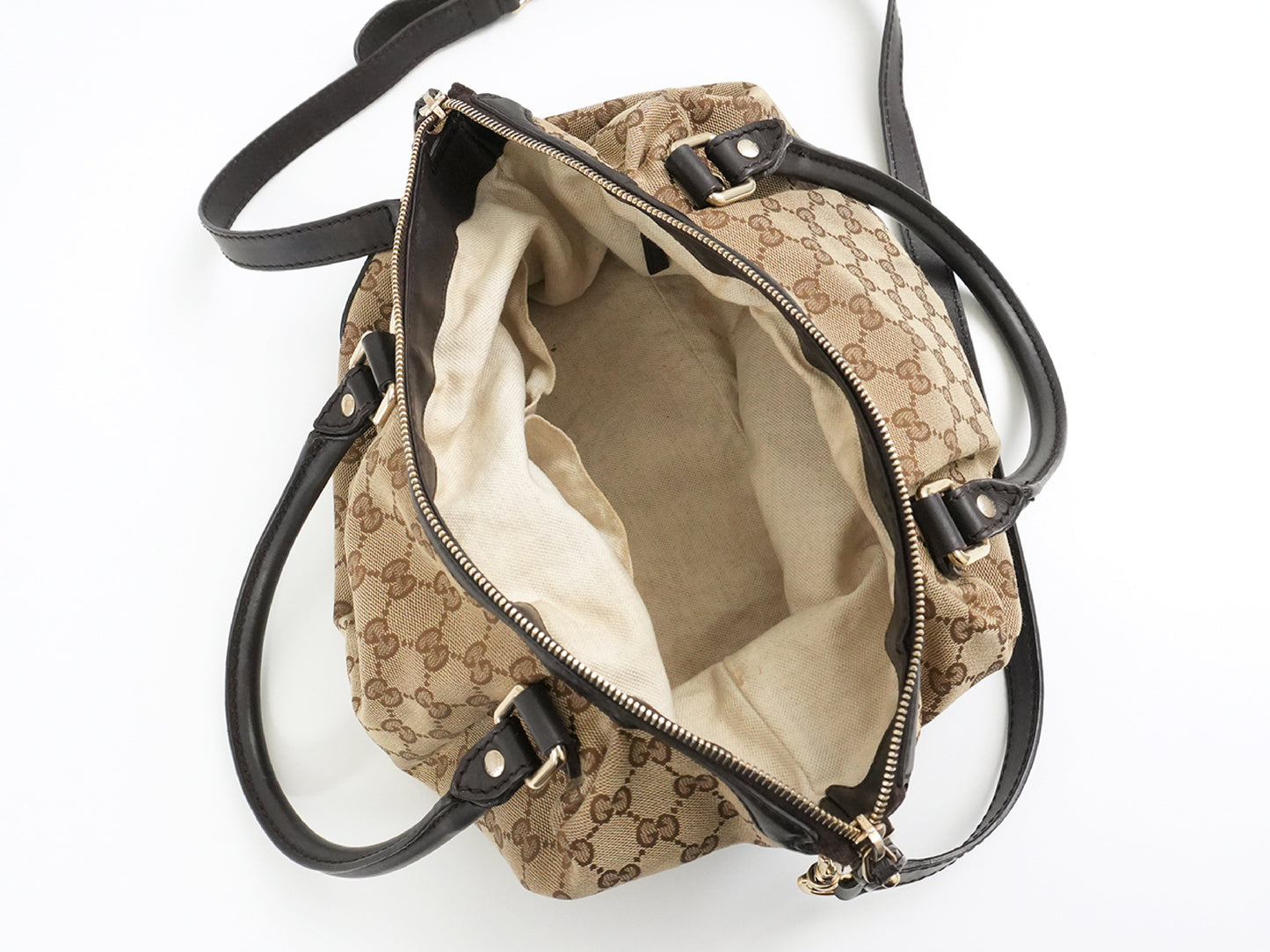 GUCCI GG Canvas GUCCI Gucci GG Canvas Sukey 2-way Handbag Shoulder Bag Handbag